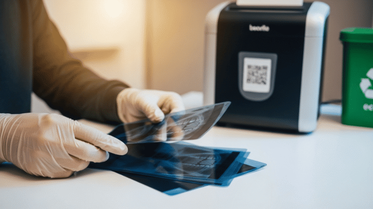 ¿Cómo reciclar radiografías correctamente